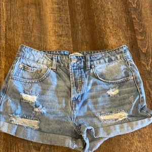 Jean shorts